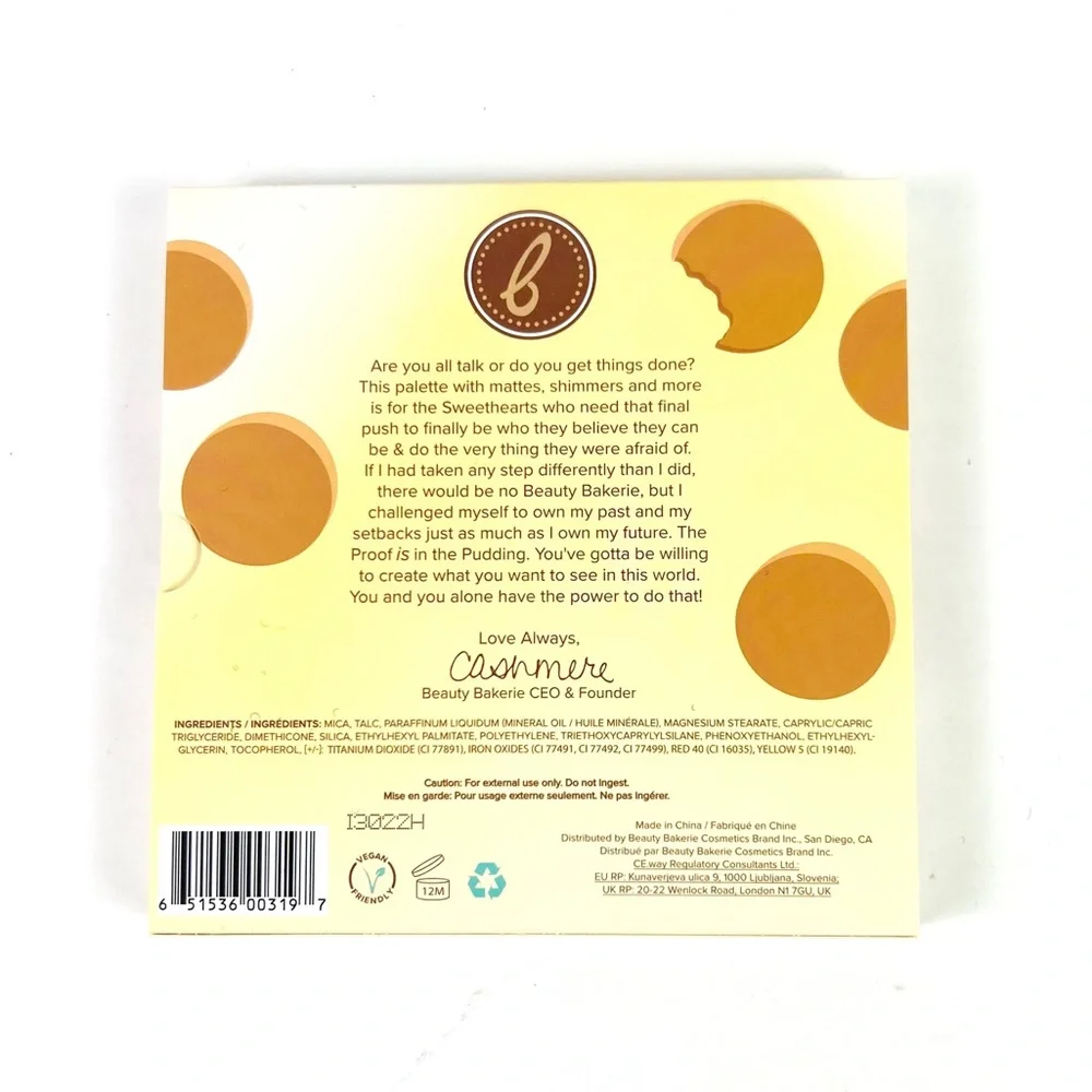 NEW Beauty Bakerie Proof Is In The Pudding Eyeshadow Palette